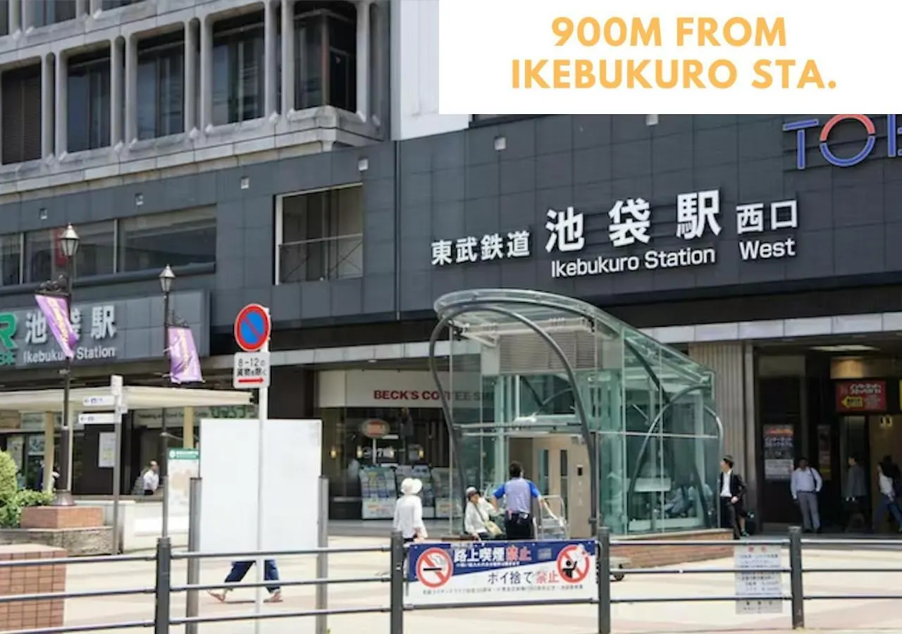 Apartmán Comma House Nishi-Ikebukuro 102 Prefektura Tokio